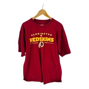 Y2K Washington Redskins NFL Graphic Tee Cotton Short Sleeves Crewneck Size XL